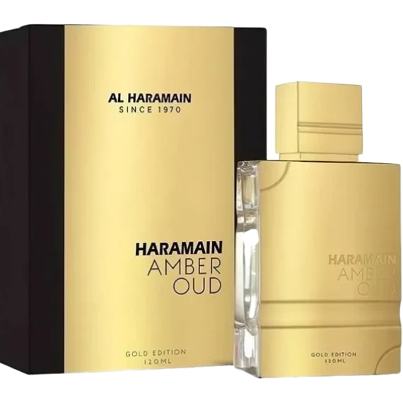 Perfumes Árabes Femininos 12 Al Haramain Amber Oud Gold Edition EDP 120ml para Sem Genero